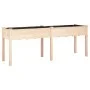Planter with interior lining solid fir wood 203x53x76 cm by vidaXL, Pots and planters - Ref: Foro24-364239, Price: 128,66 €, ...