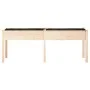 Planter with interior lining solid fir wood 203x53x76 cm by vidaXL, Pots and planters - Ref: Foro24-364239, Price: 128,66 €, ...