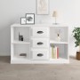 Hochglanzweißes Sperrholz-Sideboard 104,5 x 35,5 x 67,5 cm von vidaXL, Sideboards - Ref: Foro24-816234, Preis: 97,08 €, Rabat...