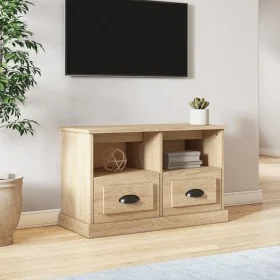TV-Schrank aus Sonoma-Eichensperrholz, 80 x 35 x 50 cm von vidaXL, TV-Möbel - Ref: Foro24-816283, Preis: 62,80 €, Rabatt: %