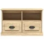 Sonoma oak plywood TV cabinet 80x35x50 cm by vidaXL, TV Furniture - Ref: Foro24-816283, Price: 62,71 €, Discount: %