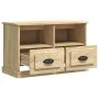 Sonoma oak plywood TV cabinet 80x35x50 cm by vidaXL, TV Furniture - Ref: Foro24-816283, Price: 62,71 €, Discount: %