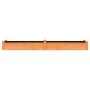 Raised planter box with brown fir wood lining 240x45x25 cm by vidaXL, Pots and planters - Ref: Foro24-364296, Price: 86,43 €,...
