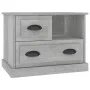 Gray concrete bedside table 60x39x45 cm by vidaXL, Nightstands - Ref: Foro24-816364, Price: 57,26 €, Discount: %