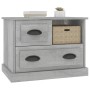 Gray concrete bedside table 60x39x45 cm by vidaXL, Nightstands - Ref: Foro24-816364, Price: 57,92 €, Discount: %