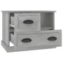 Gray concrete bedside table 60x39x45 cm by vidaXL, Nightstands - Ref: Foro24-816364, Price: 57,92 €, Discount: %