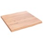 Tischplatte aus behandeltem Eichenholz mit Naturkante 40x40x2 cm von vidaXL, Tischplatten - Ref: Foro24-363926, Preis: 28,83 ...