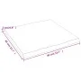 Treated oak wood table top with natural edge 40x40x2 cm by vidaXL, Table tops - Ref: Foro24-363926, Price: 28,31 €, Discount: %
