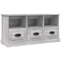Mueble para TV madera contrachapada gris Sonoma 100x35x50 cm de vidaXL, Muebles TV - Ref: Foro24-816294, Precio: 77,23 €, Des...
