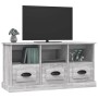 Sonoma TV-Möbel aus grauem Sperrholz 100x35x50 cm von vidaXL, TV-Möbel - Ref: Foro24-816294, Preis: 78,18 €, Rabatt: %