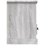 Sonoma TV-Möbel aus grauem Sperrholz 100x35x50 cm von vidaXL, TV-Möbel - Ref: Foro24-816294, Preis: 78,18 €, Rabatt: %