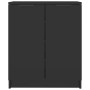 Mueble zapatero madera contrachapada negro 59x35x70 cm de vidaXL, Zapateros y organizadores de calzado - Ref: Foro24-811422, ...