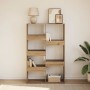 Estantería madera de ingeniería roble artisan 100x33x155,5 cm