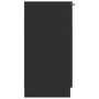 Mueble zapatero madera contrachapada negro 59x35x70 cm de vidaXL, Zapateros y organizadores de calzado - Ref: Foro24-811422, ...
