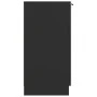 Schwarzer Schuhschrank aus Sperrholz, 59 x 35 x 70 cm von vidaXL, Schuhregale und Schuhorganisatoren - Ref: Foro24-811422, Pr...
