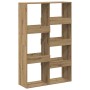 Estantería madera de ingeniería roble artisan 100x33x155,5 cm