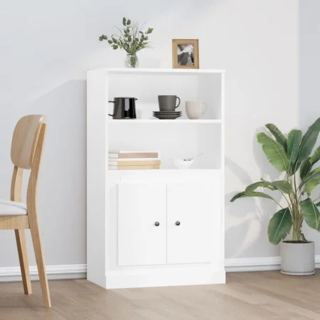 Weißes Sperrholz-Sideboard 60x35,5x103,5 cm von vidaXL, Sideboards - Ref: Foro24-816312, Preis: 89,84 €, Rabatt: %
