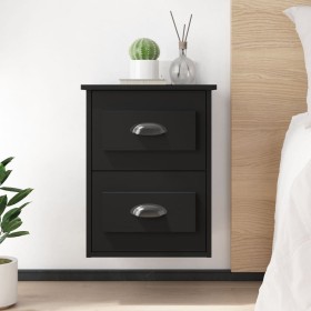Schwarzer Wand-Nachttisch 41,5x36x53 cm von vidaXL, Nachttische - Ref: Foro24-816394, Preis: 47,78 €, Rabatt: %