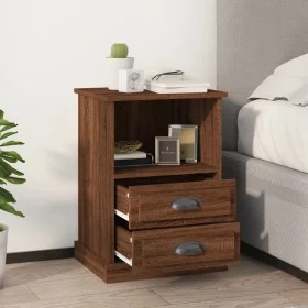 Nightstands 2 units brown oak color 43x36x60 cm by vidaXL, Nightstands - Ref: Foro24-816343, Price: 94,04 €, Discount: %