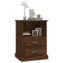 Mesitas de noche 2 unidades color roble marrón 43x36x60 cm de vidaXL, Mesitas de noche - Ref: Foro24-816343, Precio: 93,94 €,...