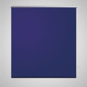 Roller Blind Blind 100 x 175cm Navy by vidaXL, Blinds and blinds - Ref: Foro24-240120, Price: 25,31 €, Discount: %