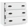 White plywood sideboard 70x35.5x67.5 cm by vidaXL, Sideboards - Ref: Foro24-816224, Price: 97,04 €, Discount: %
