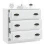Aparador de madera contrachapada blanco 70x35,5x67,5 cm de vidaXL, Aparadores - Ref: Foro24-816224, Precio: 101,99 €, Descuen...