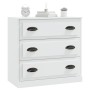 Weißes Sperrholz-Sideboard 70x35,5x67,5 cm von vidaXL, Sideboards - Ref: Foro24-816224, Preis: 98,57 €, Rabatt: %