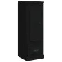 Tall black plywood sideboard 36x35.5x103.5 cm by vidaXL, Sideboards - Ref: Foro24-816305, Price: 68,53 €, Discount: %