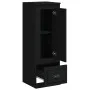 Tall black plywood sideboard 36x35.5x103.5 cm by vidaXL, Sideboards - Ref: Foro24-816305, Price: 68,53 €, Discount: %