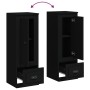 Aparador alto madera contrachapada negro 36x35,5x103,5 cm de vidaXL, Aparadores - Ref: Foro24-816305, Precio: 69,30 €, Descue...