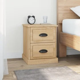 Nachttische 2 Stück Sonoma-Eichensperrholz 39x39x47,5 cm von vidaXL, Nachttische - Ref: Foro24-816151, Preis: 80,56 €, Rabatt: %