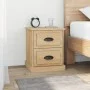 Nachttische 2 Stück Sonoma-Eichensperrholz 39x39x47,5 cm von vidaXL, Nachttische - Ref: Foro24-816151, Preis: 80,47 €, Rabatt: %