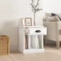 White nightstand 43x36x50 cm by vidaXL, Nightstands - Ref: Foro24-816344, Price: 41,31 €, Discount: %