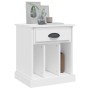 Weißer Nachttisch 43x36x50 cm von vidaXL, Nachttische - Ref: Foro24-816344, Preis: 41,76 €, Rabatt: %