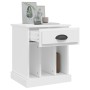 Weißer Nachttisch 43x36x50 cm von vidaXL, Nachttische - Ref: Foro24-816344, Preis: 41,76 €, Rabatt: %