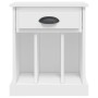 Weißer Nachttisch 43x36x50 cm von vidaXL, Nachttische - Ref: Foro24-816344, Preis: 41,76 €, Rabatt: %