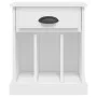 White nightstand 43x36x50 cm by vidaXL, Nightstands - Ref: Foro24-816344, Price: 41,31 €, Discount: %