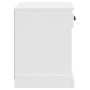 Weißer Nachttisch 43x36x50 cm von vidaXL, Nachttische - Ref: Foro24-816344, Preis: 41,76 €, Rabatt: %