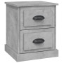 Nachttisch aus betongrauem Sperrholz 39x39x47,5cm von vidaXL, Nachttische - Ref: Foro24-816152, Preis: 45,05 €, Rabatt: %