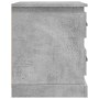 Nachttisch aus betongrauem Sperrholz 39x39x47,5cm von vidaXL, Nachttische - Ref: Foro24-816152, Preis: 45,05 €, Rabatt: %