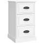 Mesita de noche madera contrachapada blanca 39x39x67 cm de vidaXL, Mesitas de noche - Ref: Foro24-816160, Precio: 78,93 €, De...