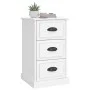 Mesita de noche madera contrachapada blanca 39x39x67 cm de vidaXL, Mesitas de noche - Ref: Foro24-816160, Precio: 78,93 €, De...