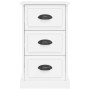 Weißer Nachttisch aus Sperrholz, 39 x 39 x 67 cm von vidaXL, Nachttische - Ref: Foro24-816160, Preis: 80,32 €, Rabatt: %