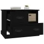 Mesita de noche negra 60x39x45 cm de vidaXL, Mesitas de noche - Ref: Foro24-816361, Precio: 60,96 €, Descuento: %