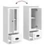 Tall white plywood sideboard 36x35.5x103.5 cm by vidaXL, Sideboards - Ref: Foro24-816304, Price: 71,79 €, Discount: %