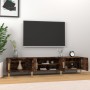 TV-Möbel Sperrholz Räuchereiche 180x31,5x40cm von vidaXL, TV-Möbel - Ref: Foro24-816261, Preis: 105,42 €, Rabatt: %