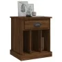 Nightstands 2 units brown oak color 43x36x50 cm by vidaXL, Nightstands - Ref: Foro24-816359, Price: 59,85 €, Discount: %