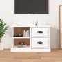 Hochglanzweißer TV-Schrank aus Sperrholz, 73 x 35,5 x 47,5 cm von vidaXL, TV-Möbel - Ref: Foro24-816170, Preis: 43,74 €, Raba...