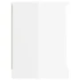 Hochglanzweißer TV-Schrank aus Sperrholz, 73 x 35,5 x 47,5 cm von vidaXL, TV-Möbel - Ref: Foro24-816170, Preis: 43,74 €, Raba...